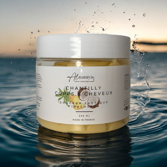 chantilly corps et cheveux